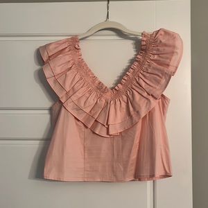 Wild Fable Ruffle Croptop